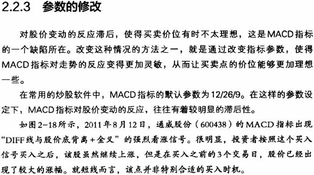 MACD五个使用技巧
