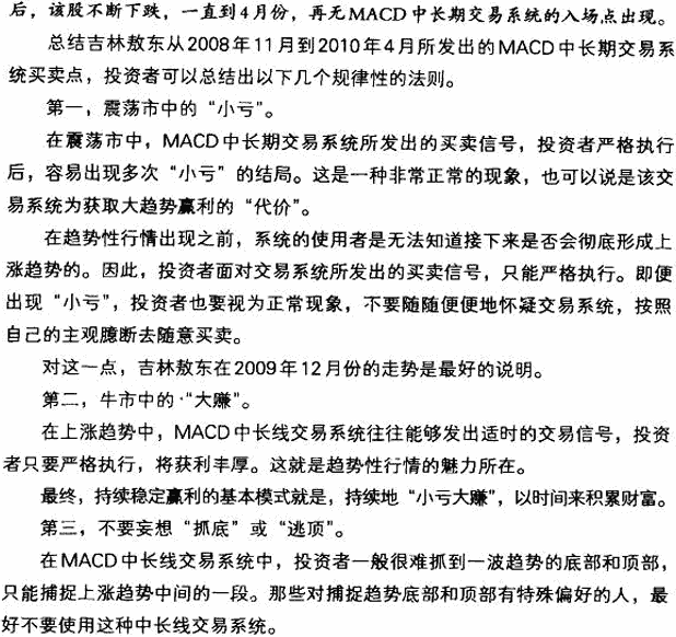 MACD中长线操作实战案例