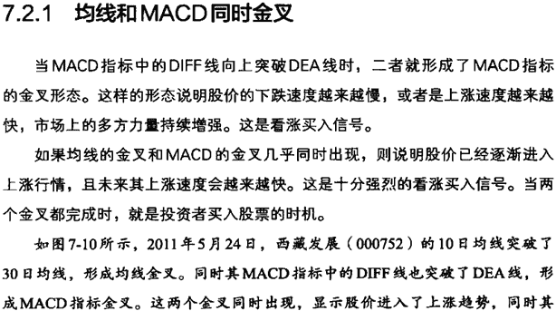 MACD和均线的综合运用