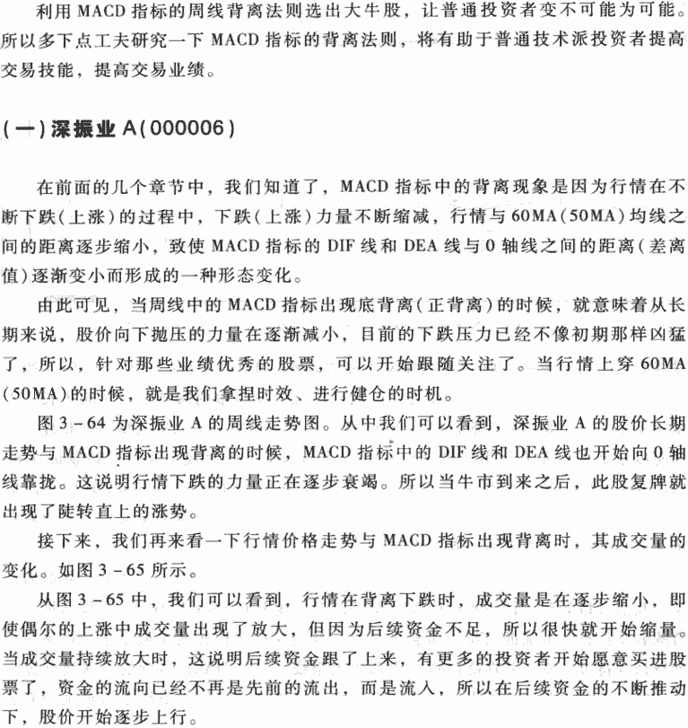 周线MACD底背离应用