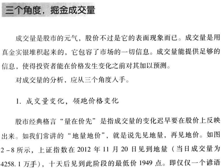 成交量的含义及分析