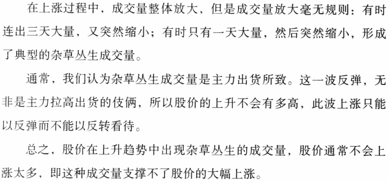 杂草丛生卖出法