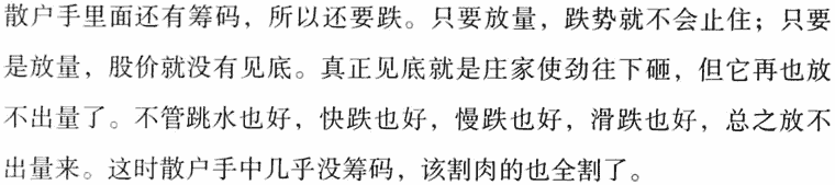 放量跌还会跌卖出法