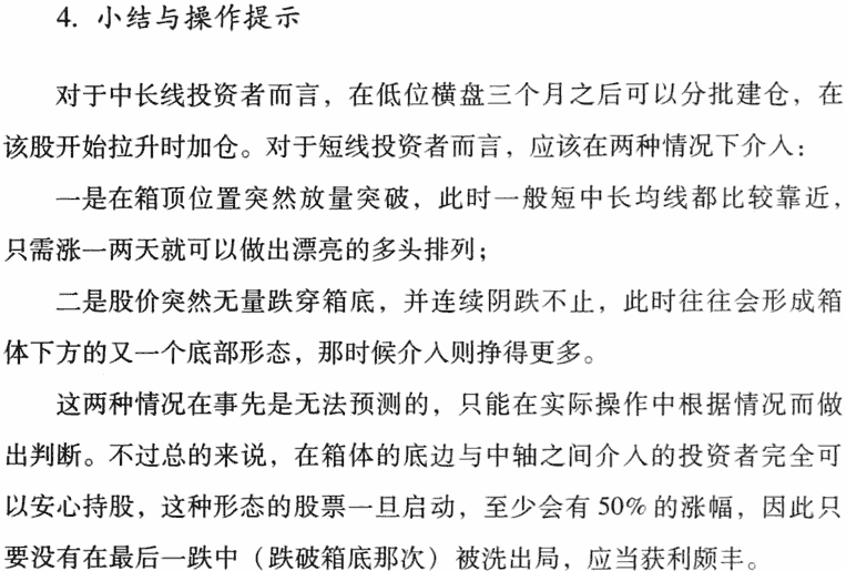 缩量横盘买卖法