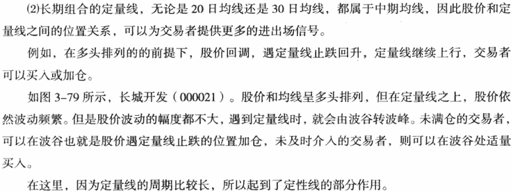 长期双线组合应用技巧