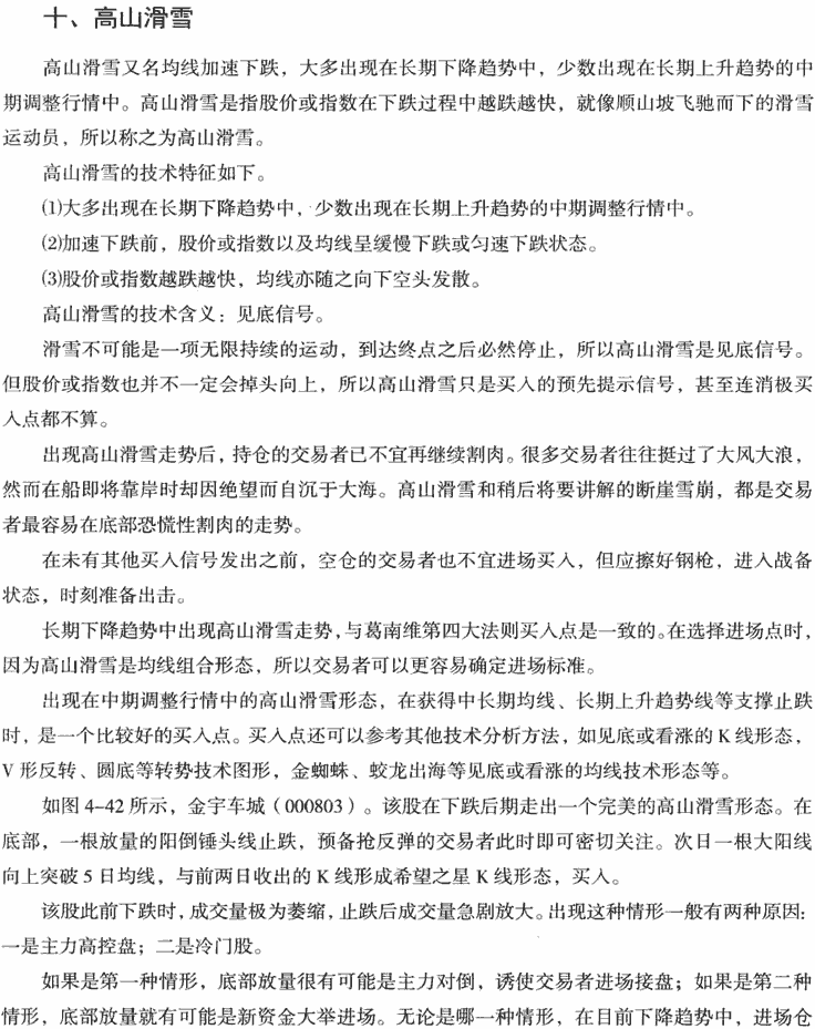 加速上涨和加速下跌形态