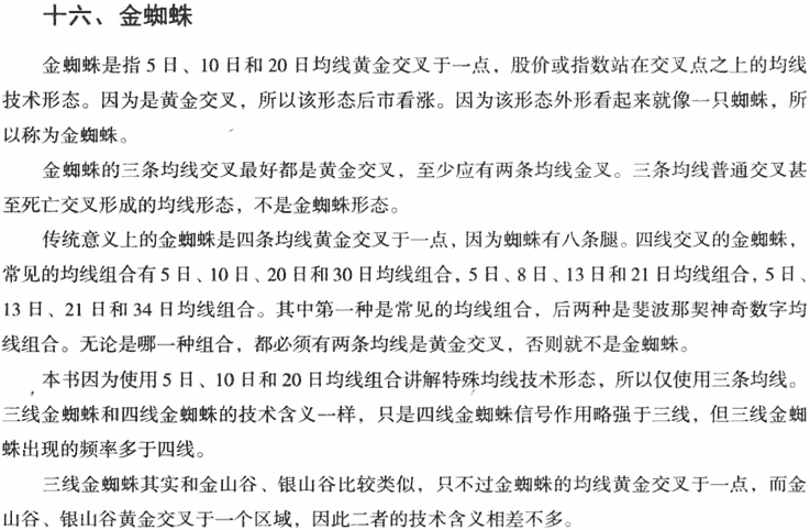 金蜘蛛和毒蜘蛛形态