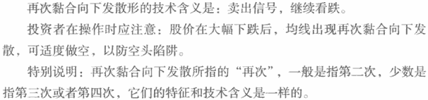 均线再次粘合发散形