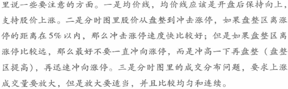 涨停板分时图分析