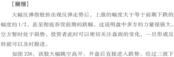 股价波动的幅度