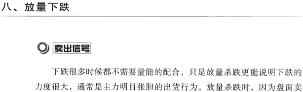 分时图8种卖出信号