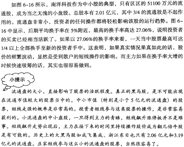 分时拉升的基础:流通盘和量比