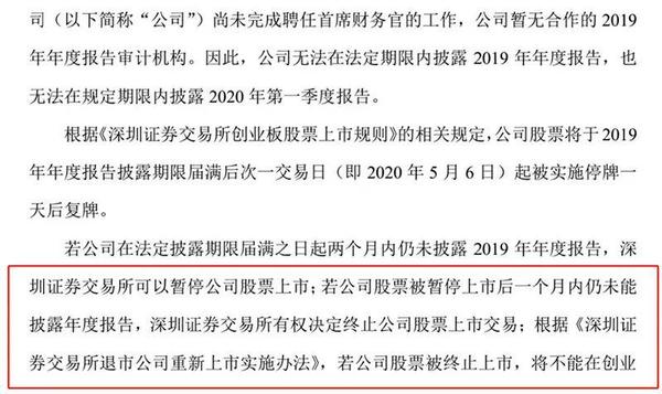 108家公司年报难产 小心其中有雷!