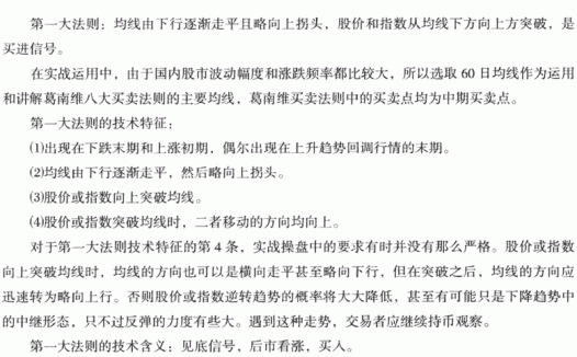 八大买卖原则实战应用
