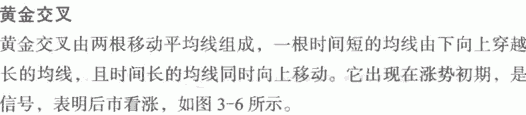 均线黄金交叉形态